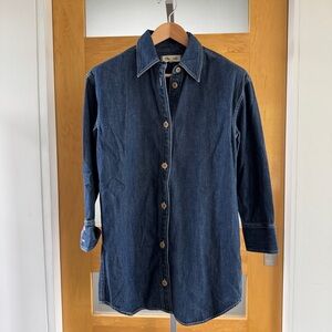 Madewell Dark Blue Denim Jacket